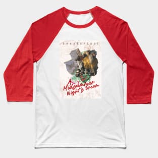 Shakespeare a Midsummer Night's Dream Baseball T-Shirt